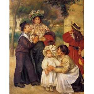   name The Artists Family, by Renoir PierreAuguste