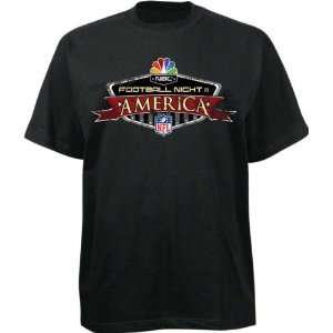  NBC Sports Football Night In America Black T Shirt Sports 