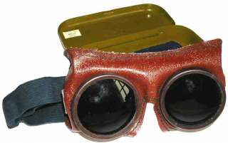 USSR Soviet Surplus Protective Safety Goggles Glasses  