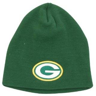 Green Bay Packers Big Logo Classic Winter Knit Beanie Hat   Green