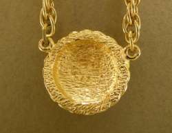 CHANEL Classic Gold Chain Necklace CC Pendant Chocker Vintage EXLNT 
