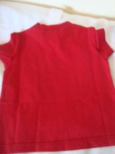   INFANT BABY BOY POLO RALPH LAUREN T SHIRT NWT RED $14.00  