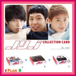 JYJ COLLECTION CARD BOX SET (A+B+C Type 3BOX) + Poster (Hardtube) KPOP 