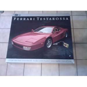   Testarossa 1/8 Scale Red Metal Vintage Car Model Kit Toys & Games