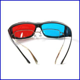 Red Blue NVIDIA Cyan 3D Glasses Myopia General Glasses for 3D Movie 