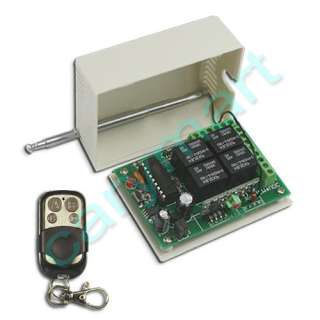 switch dc 4ch dc rf wireless remote control transmitter receiver model 