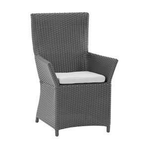   452 02S B474 Soho Woven Arm Chairs Outdoor Dining