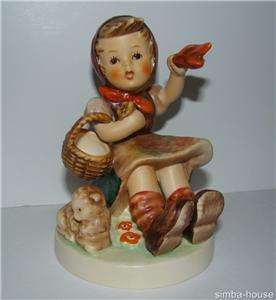 Hummel FAREWELL Goebel Girl Figurine #65 TMK 5 RETIRED  