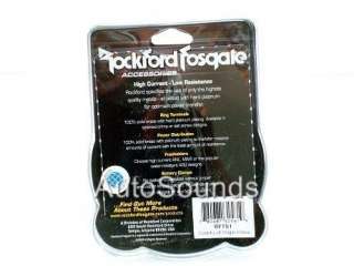Rockford RFTS1 1 AWG Seamed Crimp Style Ring Terminal  
