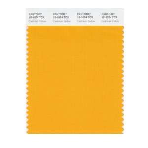  PANTONE SMART 15 1054X Color Swatch Card, Cadmium Yellow 