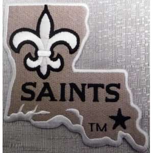  NFL Football NEW ORLEANS SAINTS Logo Crest Symbol Embroidered PATCH 