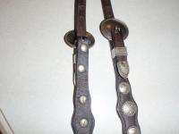 Vintage Silver Horse Bridle Bit Clips Soft and Supple  