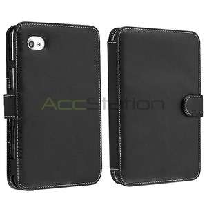For Samsung Galaxy Tab P1000 7 Black Folding Leather Carry Case Folio 