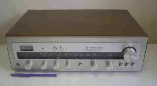 1970s Nostalgia* KENWOOD AM FM STEREO RECEIVER KR 2600  