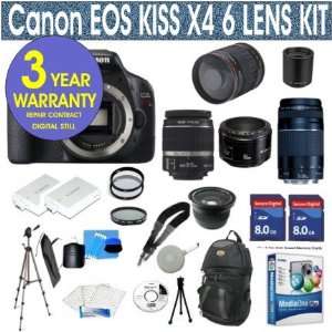   Editing Software + 3 Year Celltime Warranty Repair Package Camera