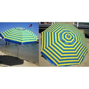  Bayside21   7 Aluminum Tilt Beach Umbrella C13 Patio 