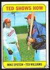 1969 Topps 539 Ted Williams Mike Epstein Ted Shows NM MT  