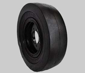   Dura Core 10x16.5 SMOOTH Solid Skid Steer Tires   NO FLATS   Set of 4