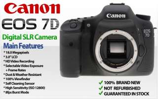 Brand New Canon EOS 7D Digital SLR Camera Body 13803117509  