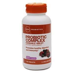  GNC Probiotics Probiotic Complex Chewable   Natural Berry 
