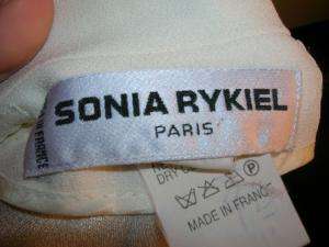 SONIA RYKIEL Off White Blazer & Matching Shell Top 8/10  