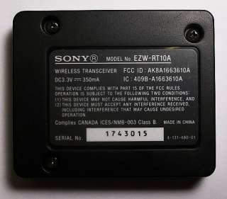 SONY EZW RT10A S AIR Wireless Transceiver Card  