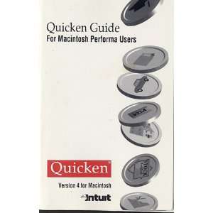 Quicken Guide for Macintosh Performa Users Version 4 for Macintosh 