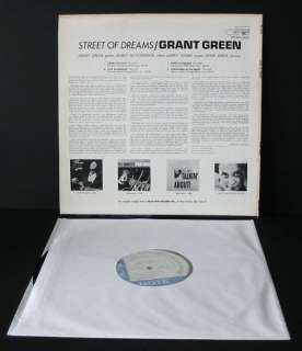 GRANT GREEN Street of Dreams LP on BLUE NOTE Liberty VAN GELDER  