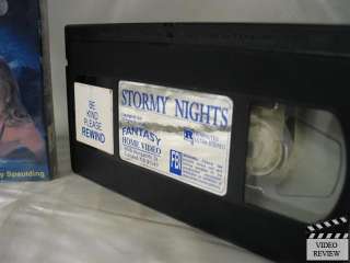 Stormy Nights VHS Shannon Tweed, Tracy Spaulding  