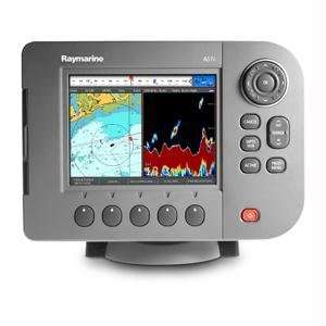 com Raymarine A57D 5.7 Fishfinder/Chartplotter Combo w/TM Transducer 
