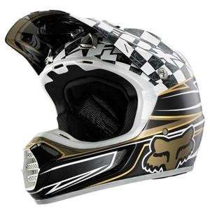  Fox Racing V3 RC Replica Helmet   X Small/Black 