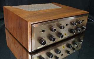   scott lk 72 integrated stereo tube amplifier awesome phono stage