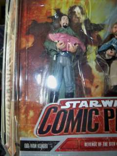 Star Wars ROTS Comic Pack figure   BAIL ORGANA with BABY LEIA (RARE 