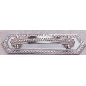  Pull   c/c Machine Crafted Rope Bow Pull   Pewter