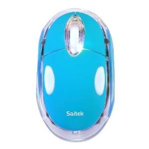  Saitek PM45t Wireless Notebook Optical Mouse (Turquoise 