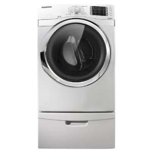   Samsung 7.5 cu. ft. Capacity Gas Steam Dryer   White Appliances