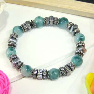 Colorful Natural Crystal Beads Jewelry String Bracelets  