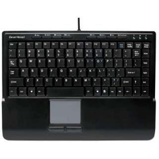 Gear Head KB4700TP Keyboard Wired Black USB TouchPad  
