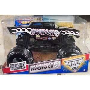  Hot Wheels Monster Jam 2011 Black Avenger Toys & Games