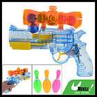 Plastic Water Squirt Pistol Gun Toy w Balls Bowlings fo