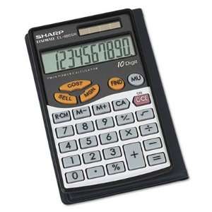  Sharp EL480SRB Handheld Business Calculator SHREL480SRB 