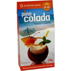 Cobblestone Kitchens Pina Colada Freezable Cocktail Mix With Rim Sugar 