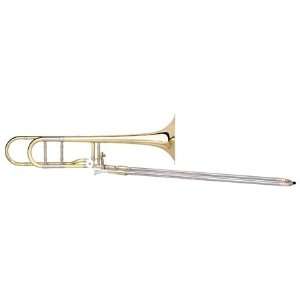   Professional Slide Open Wrap Bb/F Tenor Trombone Musical Instruments