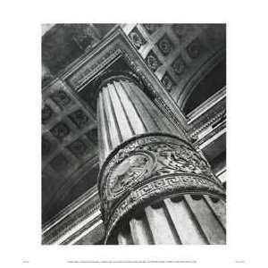  Vaulted Pillar 6th Ave    Print