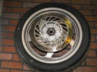 94 03 Honda Magna 750 VF750cd Front Wheel Tire Rotor  
