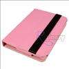   Leather Stand Case Cover for  Kindle Fire 7 Tablet PINK  