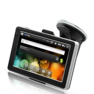 Car GPS Navigator 5 Inch Touchscreen Android 2.2 Tablet PC WiFi FM 4GB 
