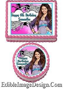VICTORIOUS #3 Birthday Edible Party Cake Image Cupcake Topper VICTORIA 