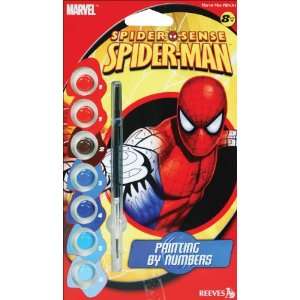   Mini Paint By Number Kits Spiderman 1 (MARVELMI PBNA1) Toys & Games
