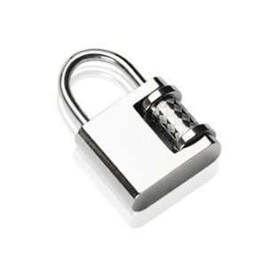  Spikes 316L Stainless Steel Combination Lock Pendant 